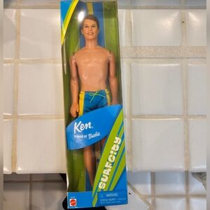 2000 Barbie Ken Doll Surf City